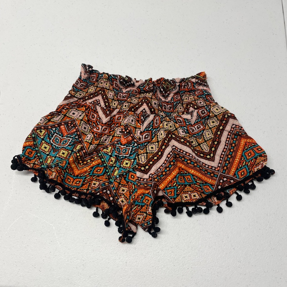 Boho Print Shorts
